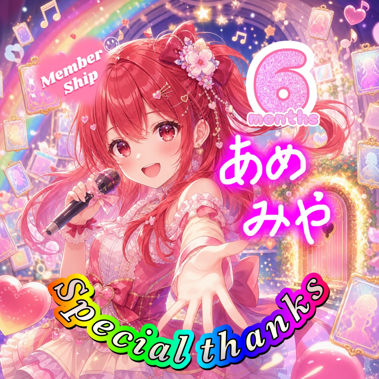 6ヶ月継続メンバーシップ特別特典 special thanks 4