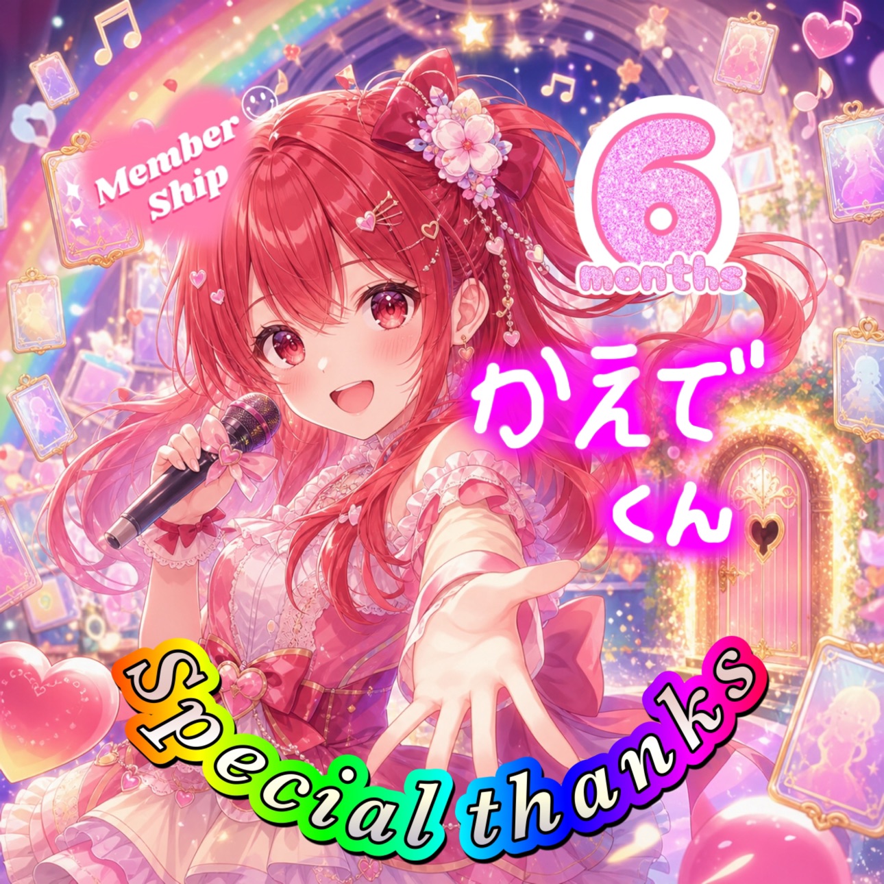 6ヶ月継続メンバーシップ特別特典 special thanks 5