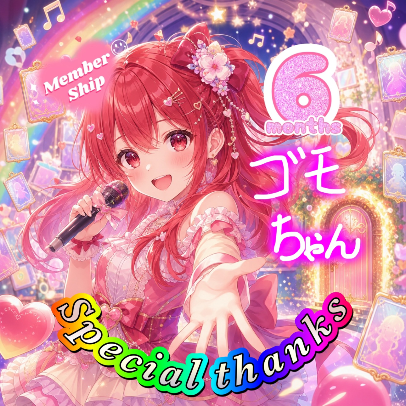 6ヶ月継続メンバーシップ特別特典 special thanks 8
