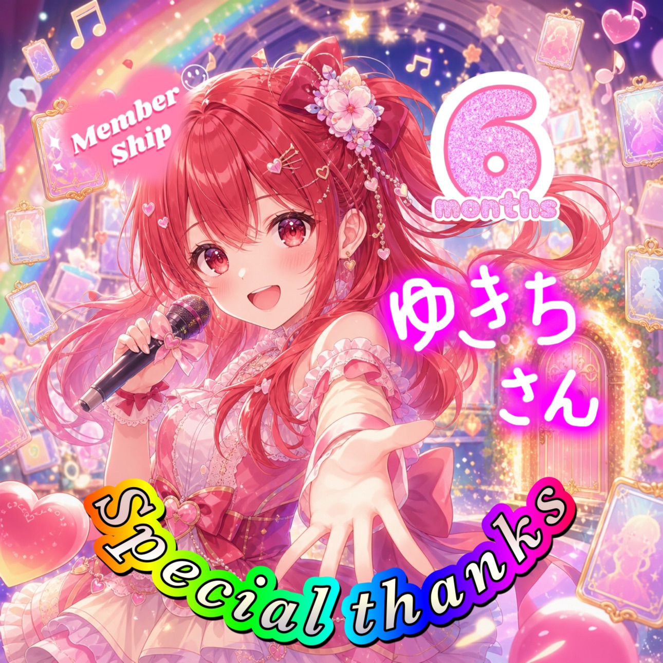 6ヶ月継続メンバーシップ特別特典 special thanks 9